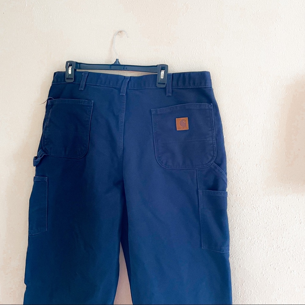 Carhartt B11 Washed Duck Work Pants Size 40x34